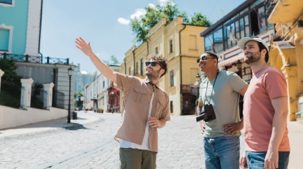 Talking to locals