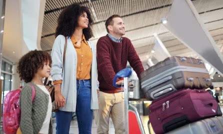 Travel insurance for families.